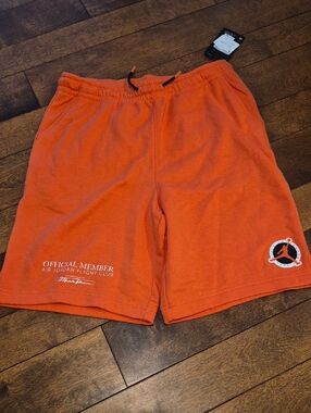 Jordan Men’s Orange Flight Club Athletic Shorts